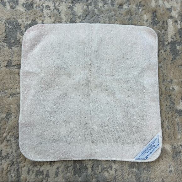 Vintage 70s Burlington House Mountain Scene Plush Bath Towel & Washcloth Set - Picture 4 of 9